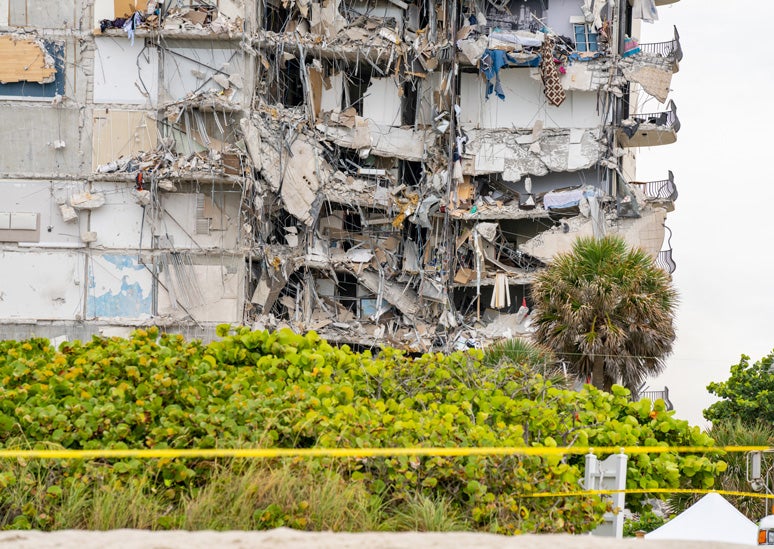 Surfside Miami Florida Building Collapse Catastrophe